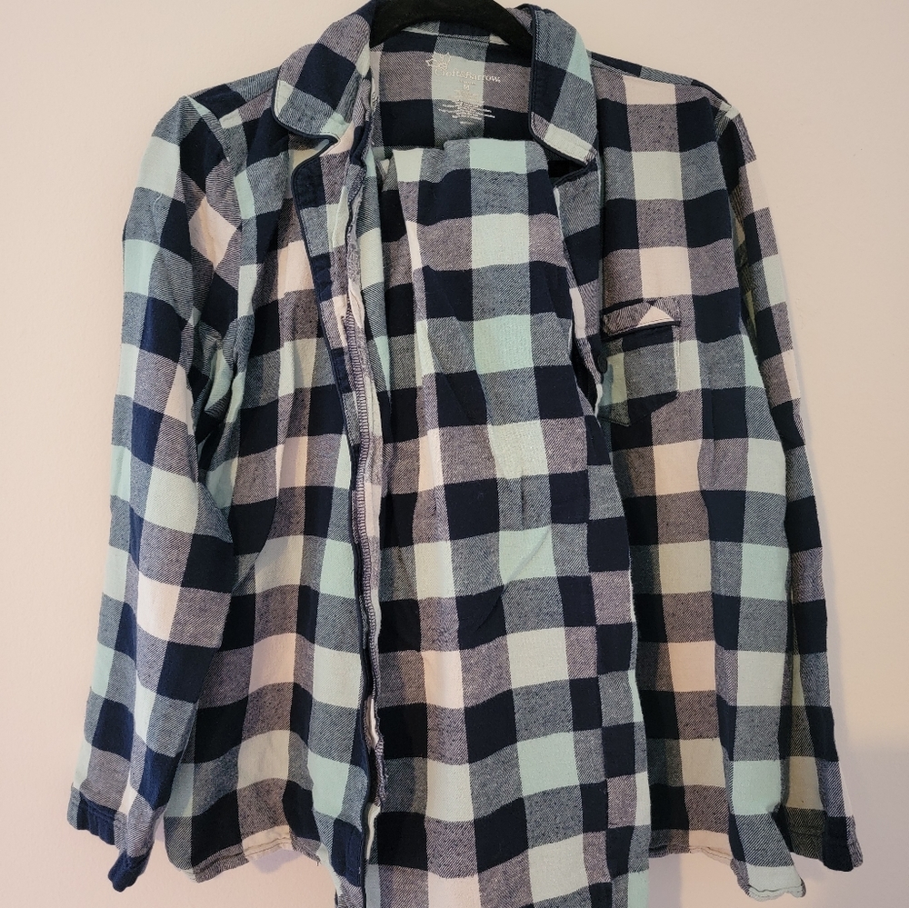 Croft & barrow plaid pj set